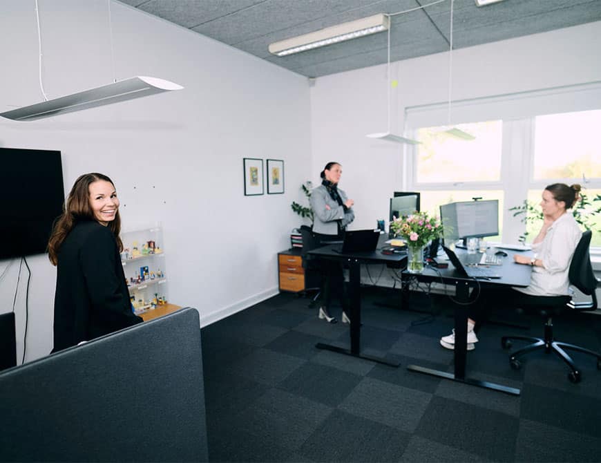 Kontor 33 m² / 2-3 personer