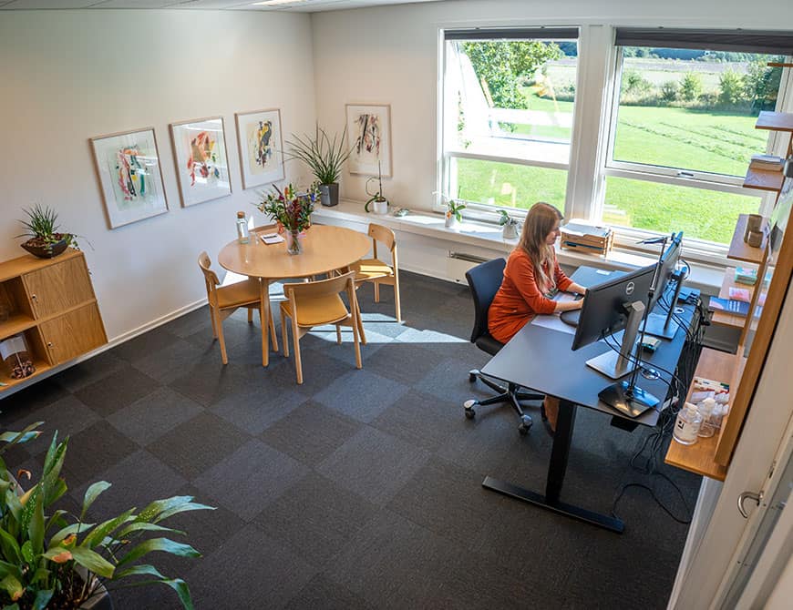 Kontor 33 m² / 2-3 personer